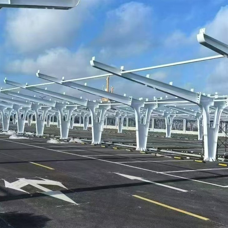 structure professional Photovoltaic Carport Mounting System