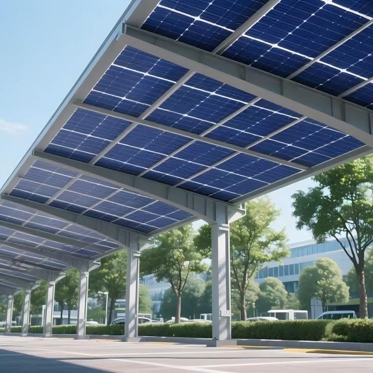 Photovoltaic Carport Mounting System detail