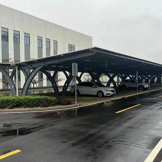 professional Photovoltaic Carport Mounting System case